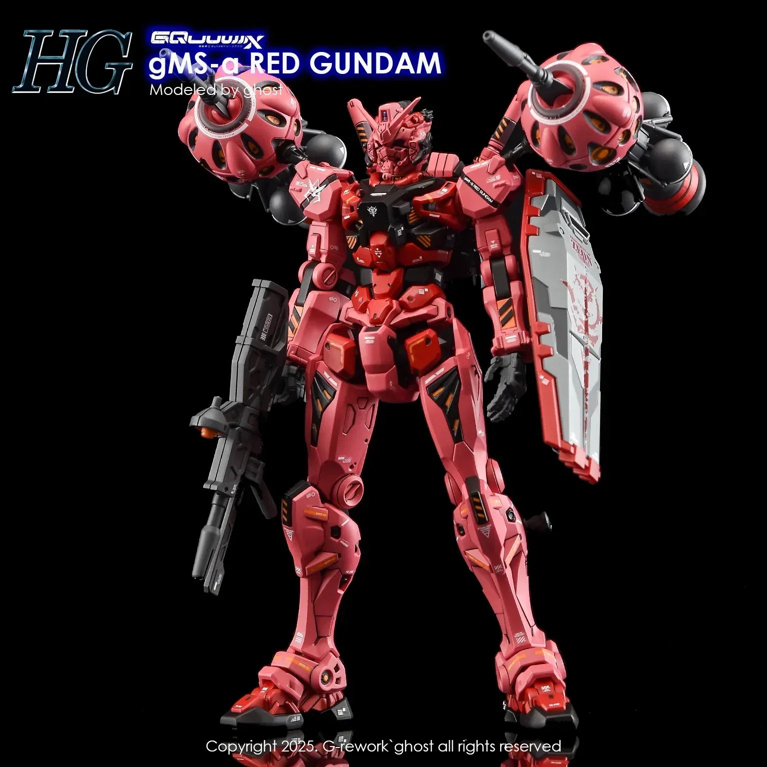 G-Rework Water Decal For HGGQX Red Gundam – A-Z Toy Hobby