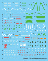 G-Rework Water Decal For HGGQX GFreD - A-Z Toy Hobby