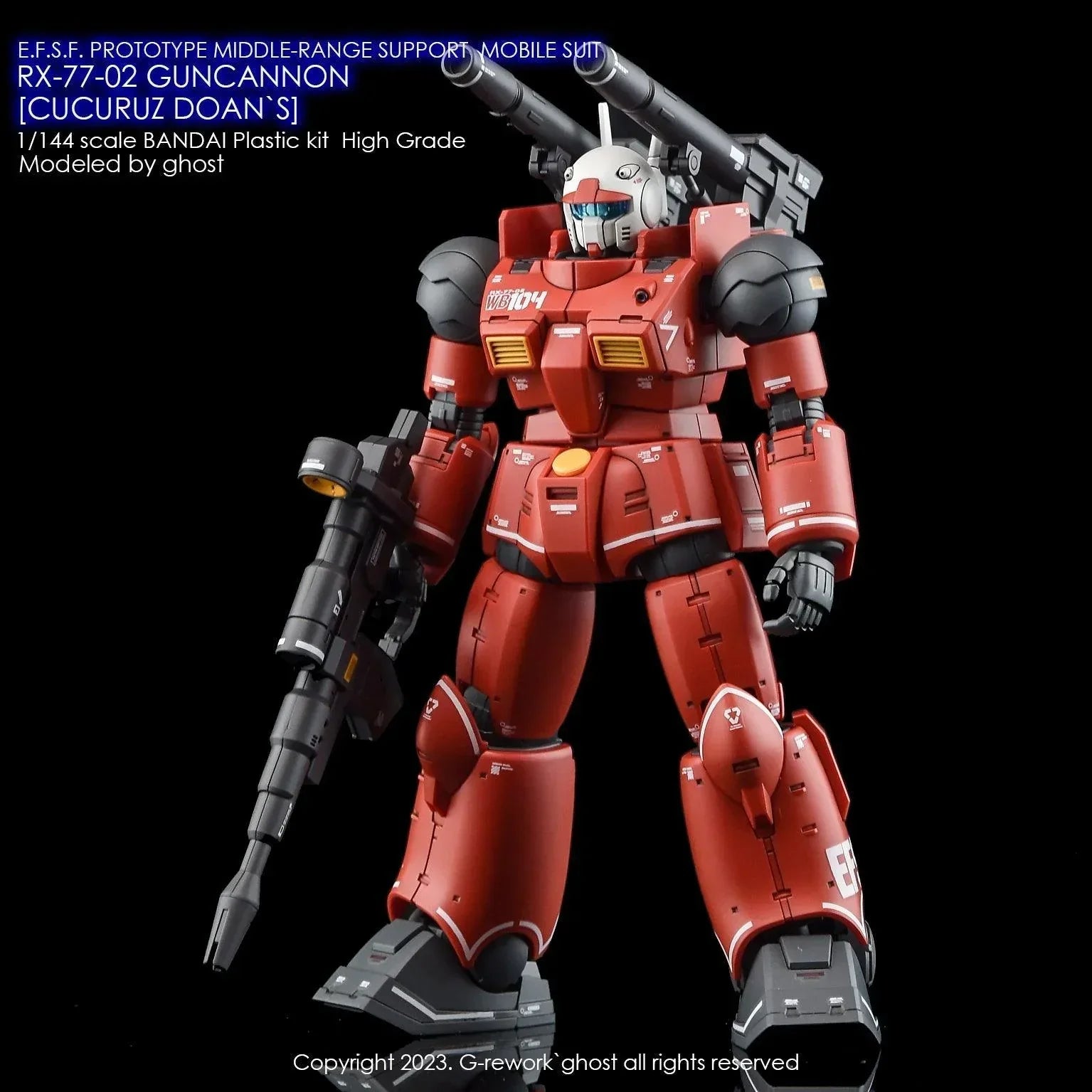G-Rework Water Decal For HG Guncannon (Cucuruz Doan's) – A-Z Toy Hobby