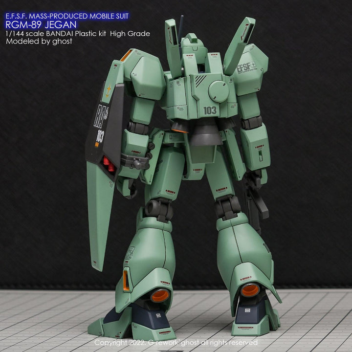 G-Rework Water Decal For HG Jegan - A-Z Toy Hobby
