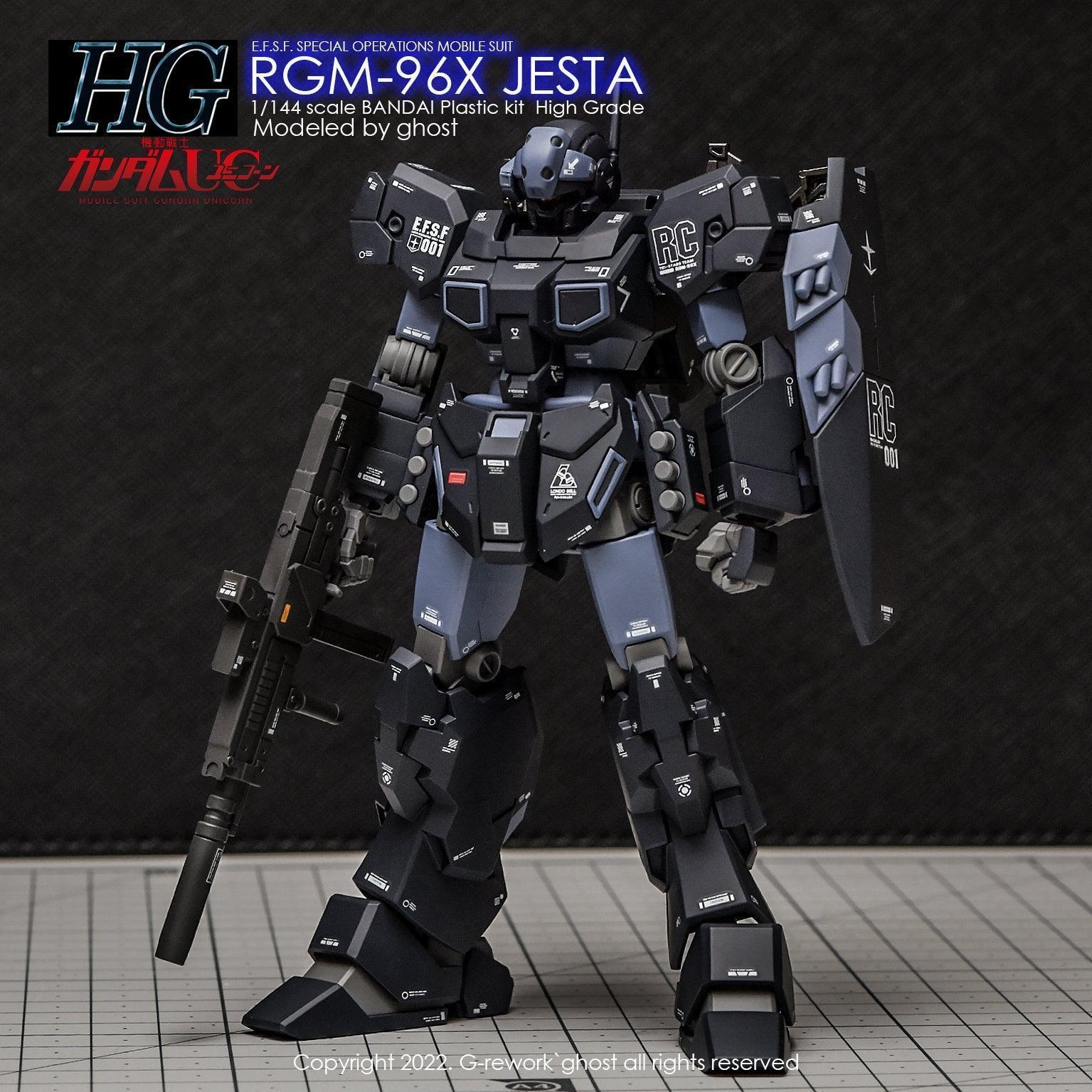 G-Rework Water Decal For HG Jesta - A-Z Toy Hobby