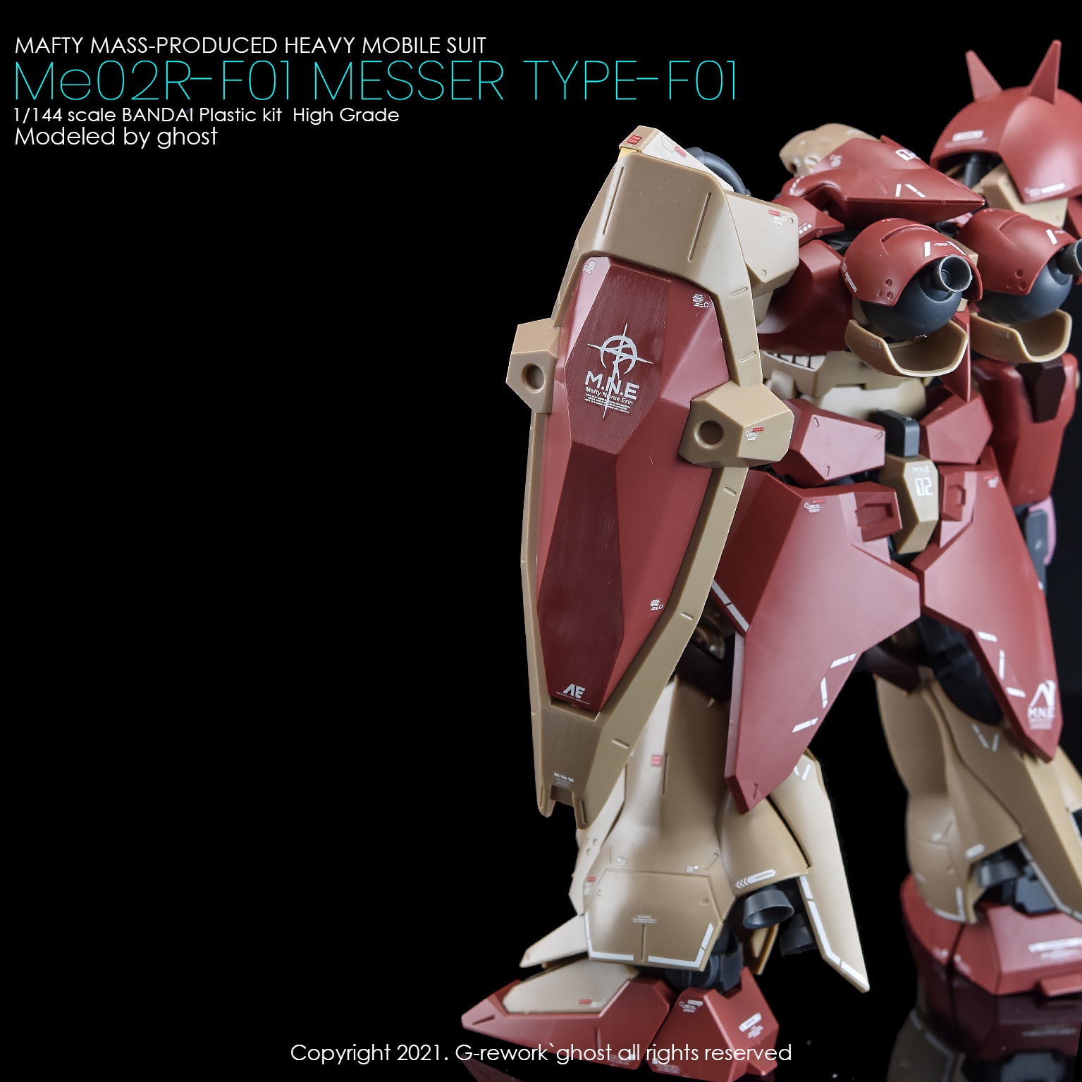 G-Rework Water Decal For HG Messer Type F-01 – A-Z Toy Hobby