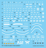 G-Rework Water Decal For HG GTO Char's Zaku II