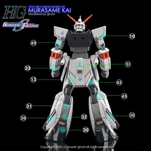 G-Rework Water Decal For HG Murasame Kai - A-Z Toy Hobby