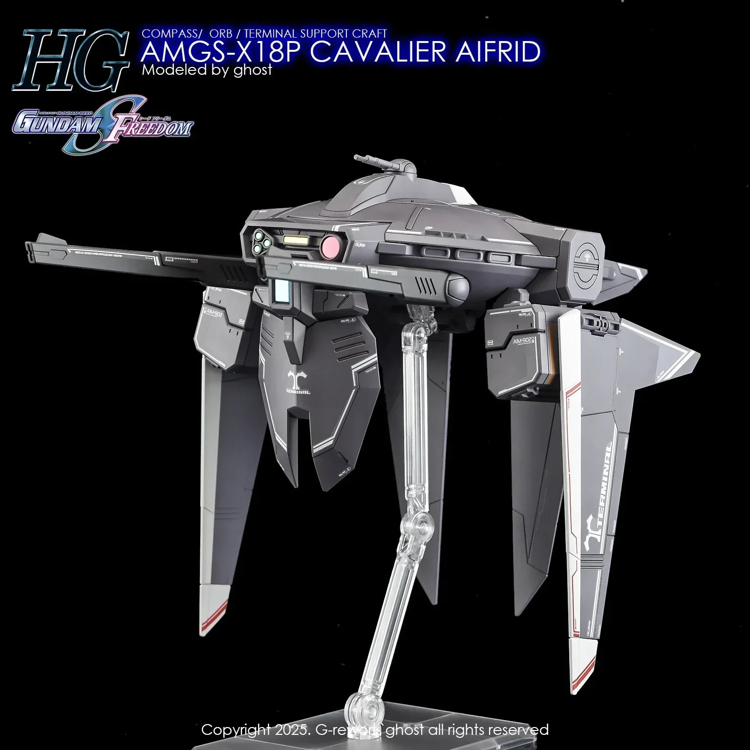 G-Rework Water Decal For HG Cavalier Aifrid - A-Z Toy Hobby