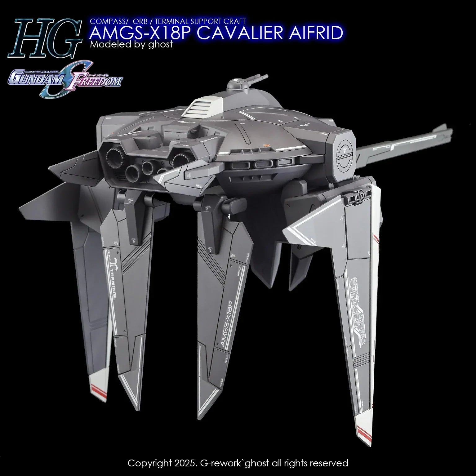 G-Rework Water Decal For HG Cavalier Aifrid - A-Z Toy Hobby