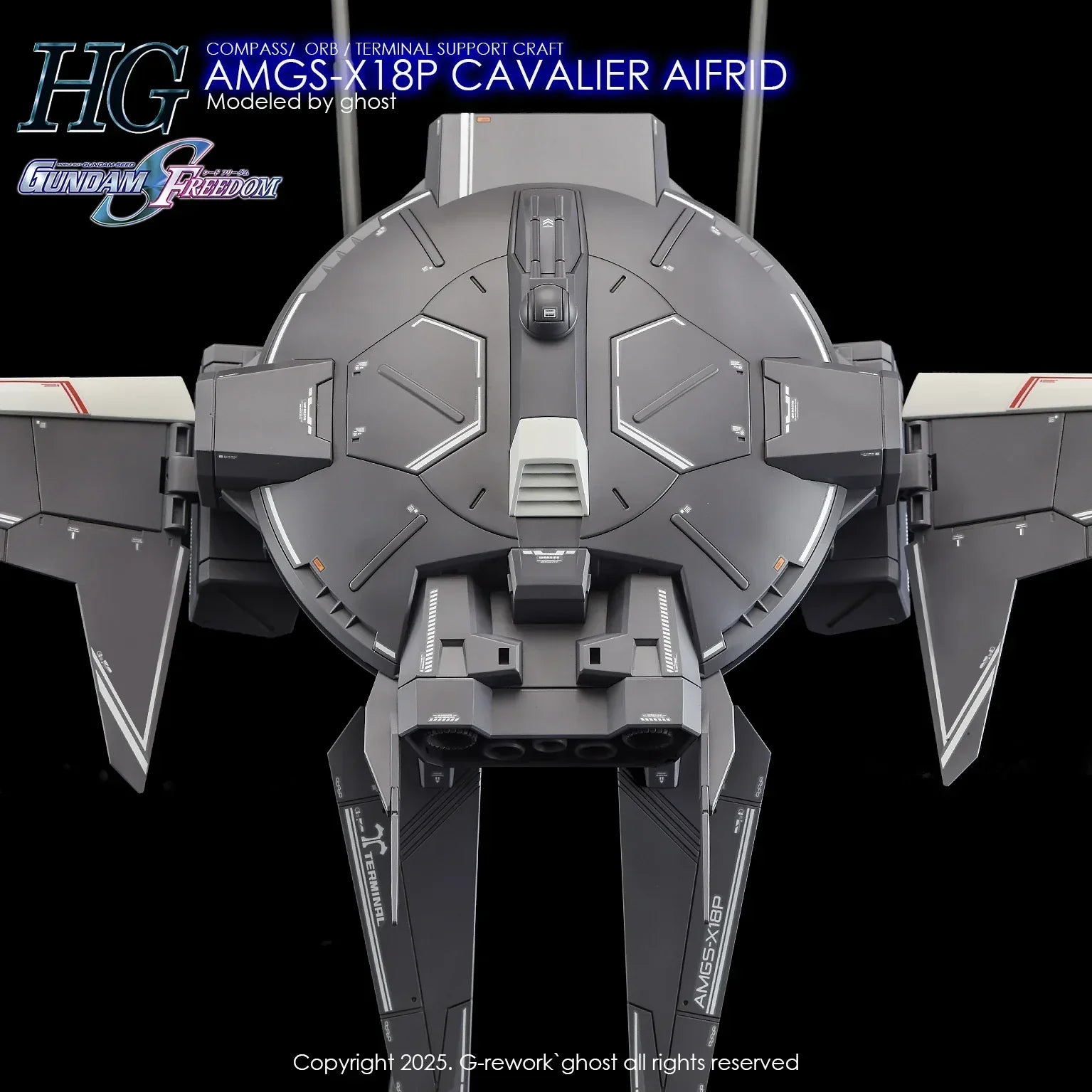 G-Rework Water Decal For HG Cavalier Aifrid - A-Z Toy Hobby