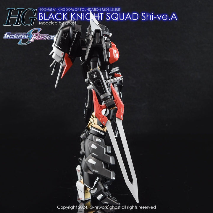 G-Rework Water Decal For HG Black Knight Squad Shi-ve.A - A-Z Toy Hobby