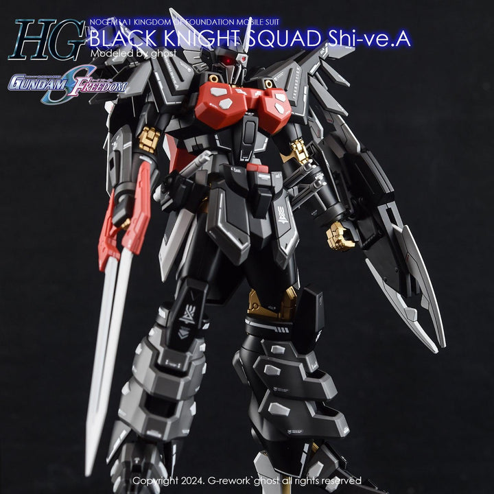 G-Rework Water Decal For HG Black Knight Squad Shi-ve.A - A-Z Toy Hobby