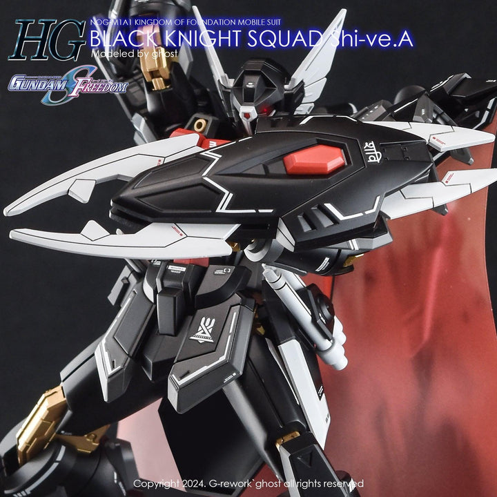 G-Rework Water Decal For HG Black Knight Squad Shi-ve.A - A-Z Toy Hobby