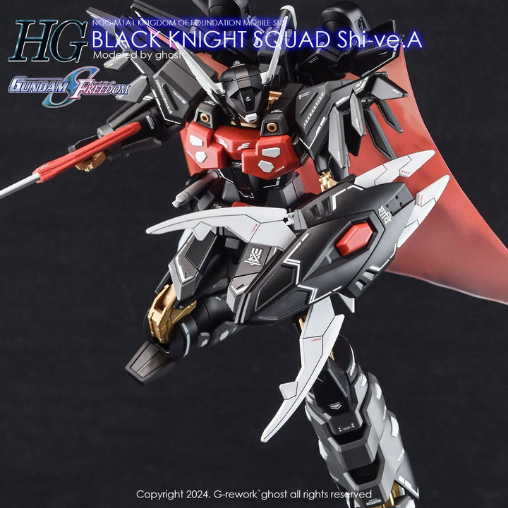 G-Rework Water Decal For HG Black Knight Squad Shi-ve.A - A-Z Toy Hobby