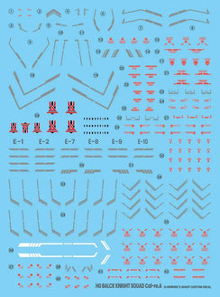 G-Rework Water Decal For HG Black Knight Cal-re.A - A-Z Toy Hobby