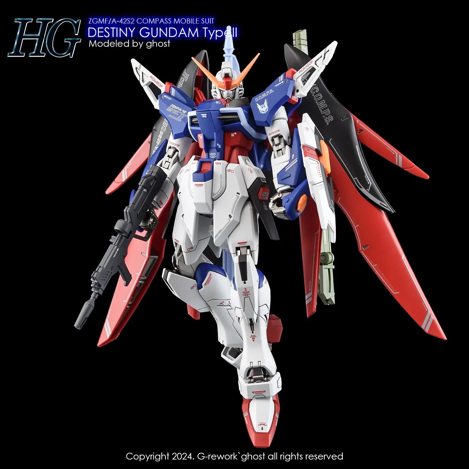 G-Rework Water Decal For HG Destiny Type II - A-Z Toy Hobby