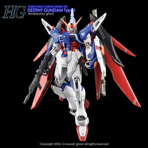 G-Rework Water Decal For HG Destiny Type II - A-Z Toy Hobby