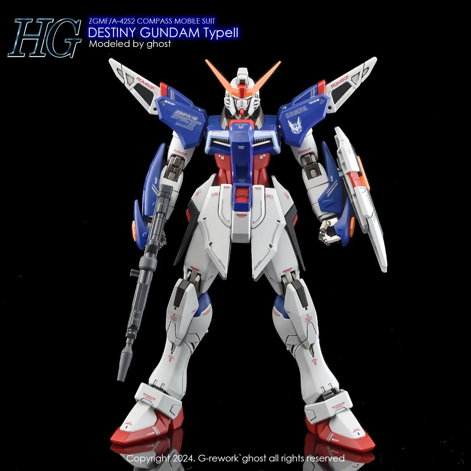 G-Rework Water Decal For HG Destiny Type II - A-Z Toy Hobby