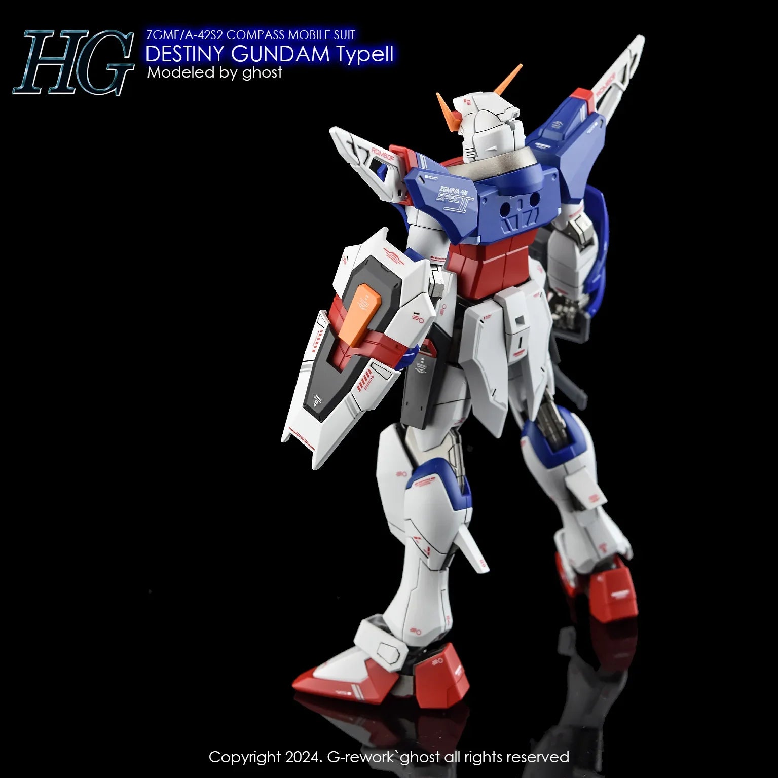 G-Rework Water Decal For HG Destiny Type II - A-Z Toy Hobby
