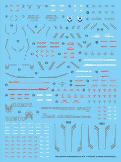 G-Rework Water Decal For HG Destiny Type II - A-Z Toy Hobby
