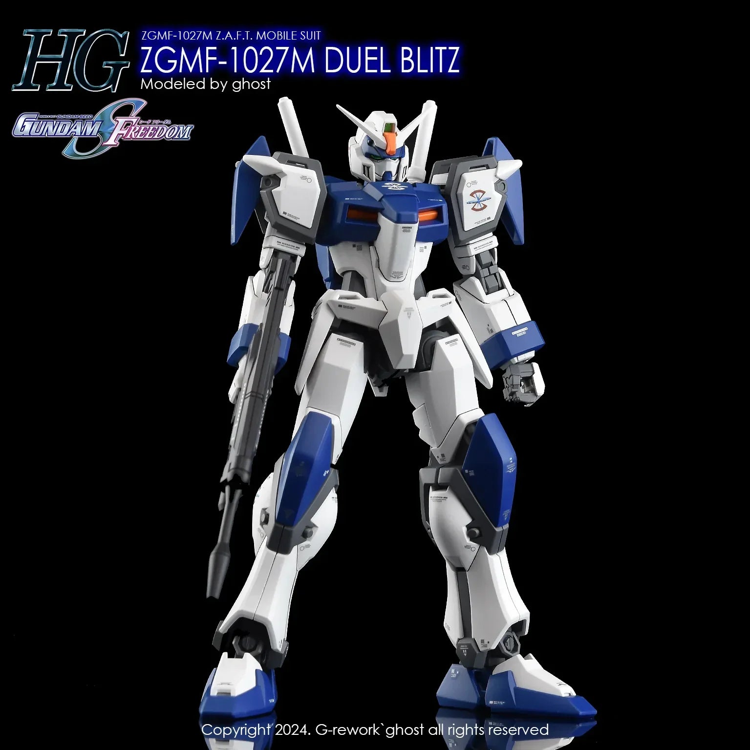 G-Rework Water Decal For HG Duel Blitz - A-Z Toy Hobby
