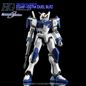 G-Rework Water Decal For HG Duel Blitz - A-Z Toy Hobby