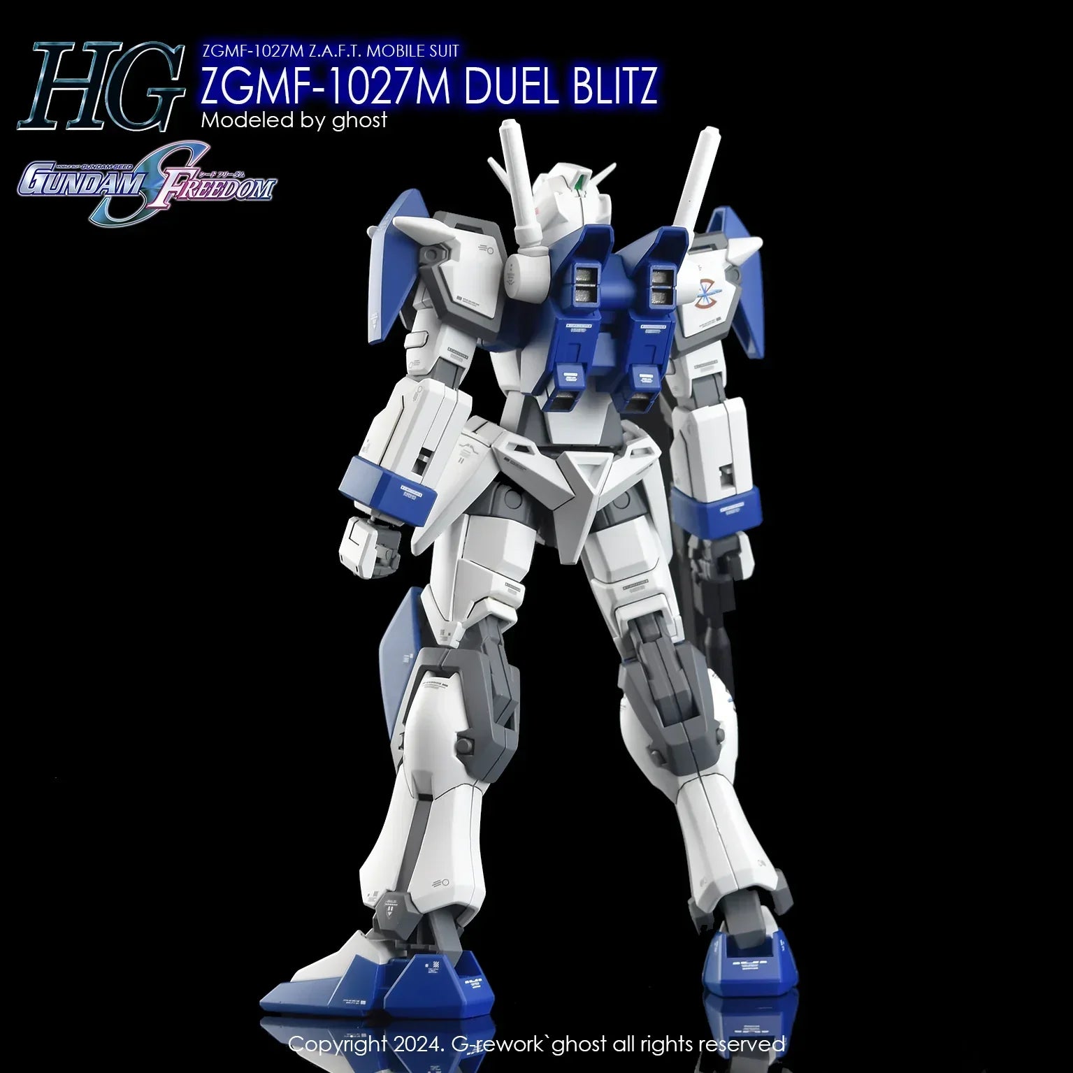 G-Rework Water Decal For HG Duel Blitz - A-Z Toy Hobby