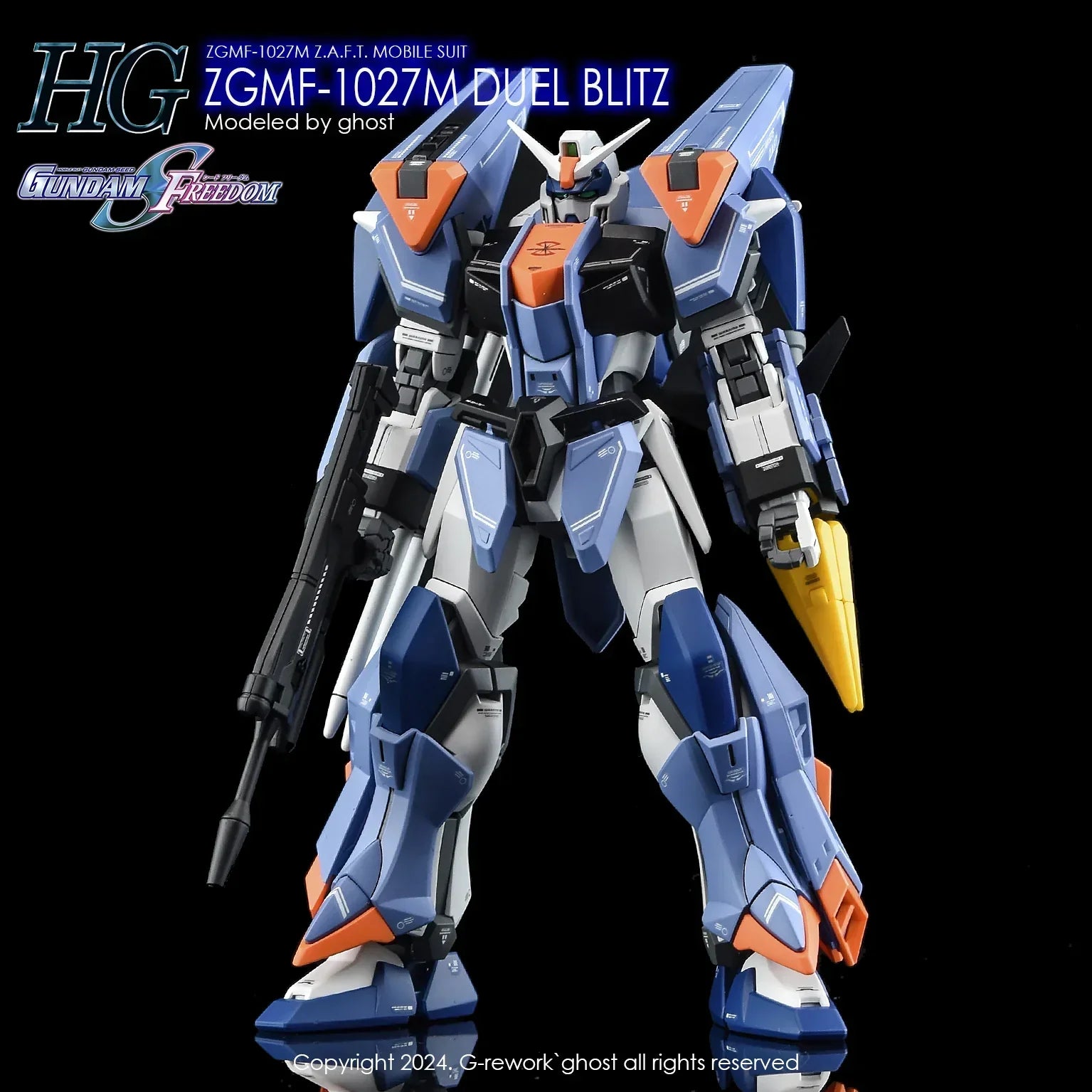 G-Rework Water Decal For HG Duel Blitz - A-Z Toy Hobby