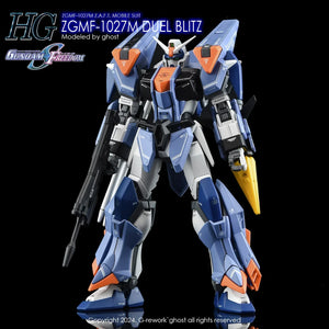 G-Rework Water Decal For HG Duel Blitz - A-Z Toy Hobby