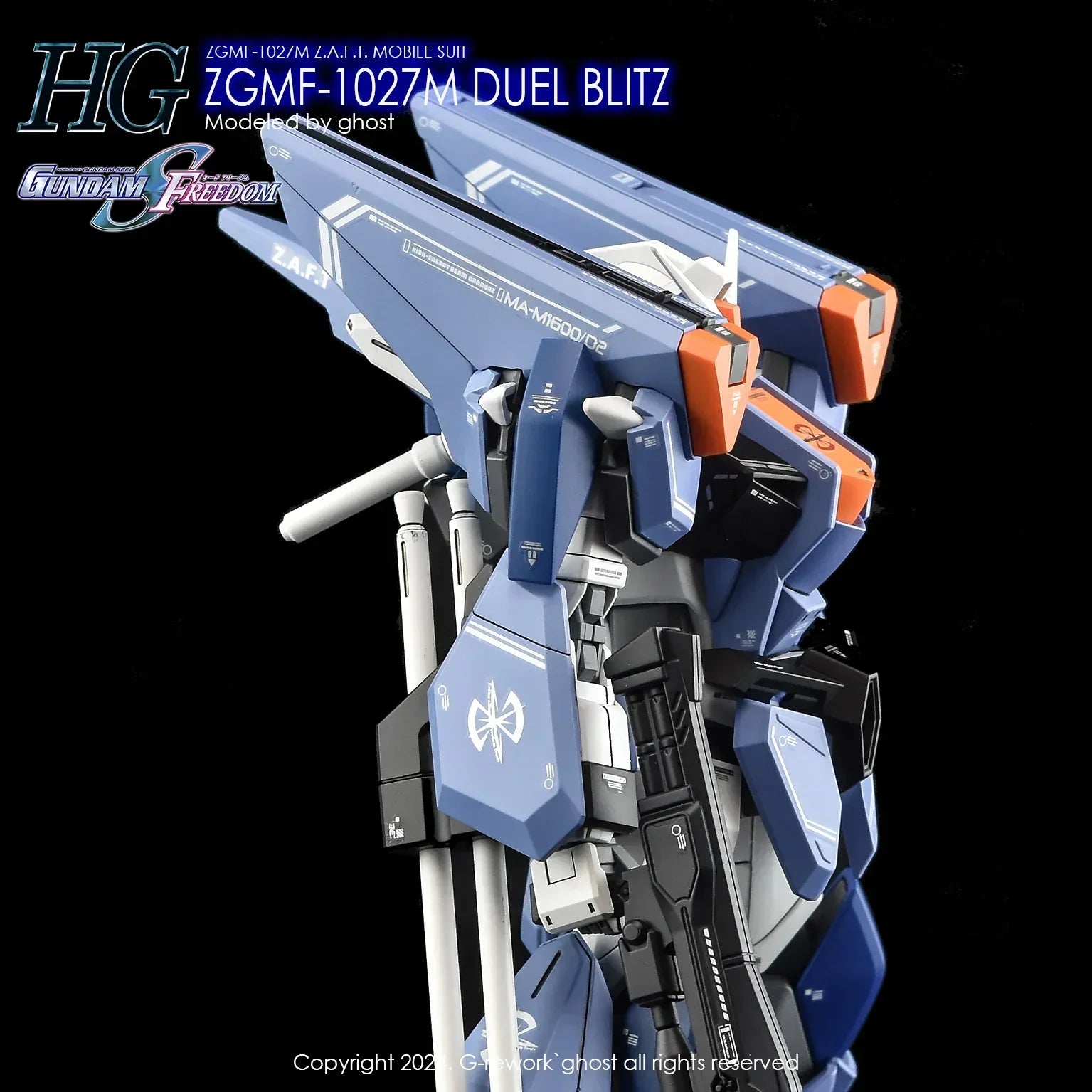 G-Rework Water Decal For HG Duel Blitz - A-Z Toy Hobby