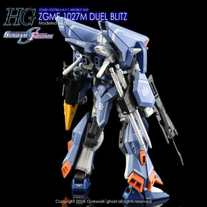 G-Rework Water Decal For HG Duel Blitz - A-Z Toy Hobby