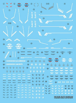 G-Rework Water Decal For HG Duel Blitz - A-Z Toy Hobby