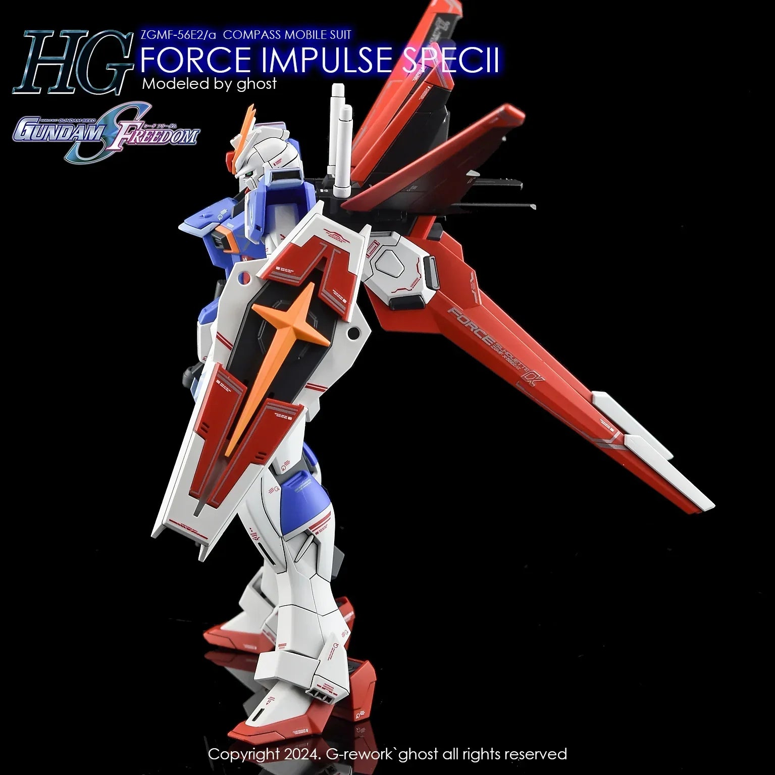 G-Rework Water Decal For HG Force Impulse Spec 2 Ver. - A-Z Toy Hobby