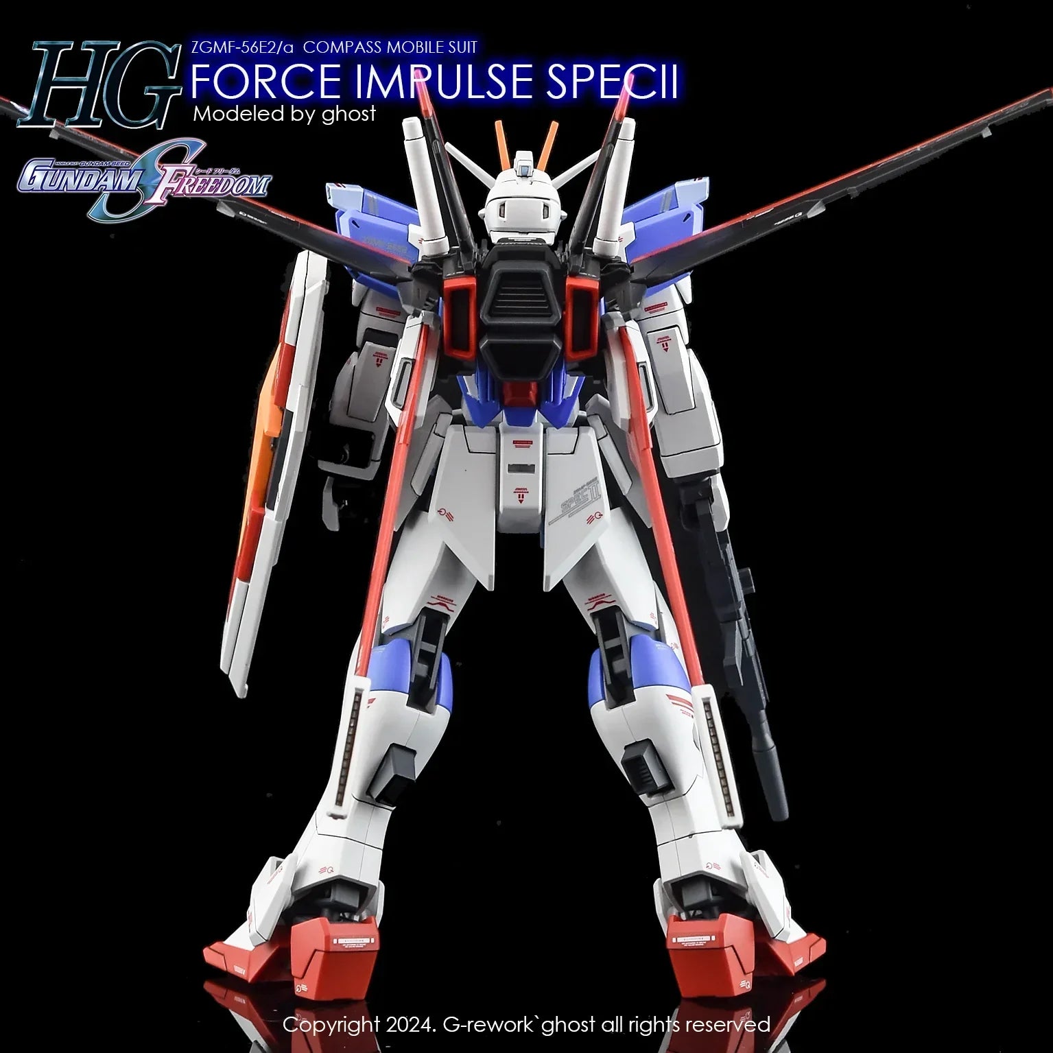 G-Rework Water Decal For HG Force Impulse Spec 2 Ver. - A-Z Toy Hobby