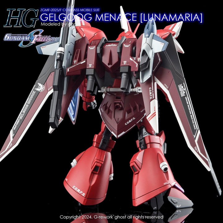 G-Rework Water Decal For HG Gelgoog Menace - A-Z Toy Hobby