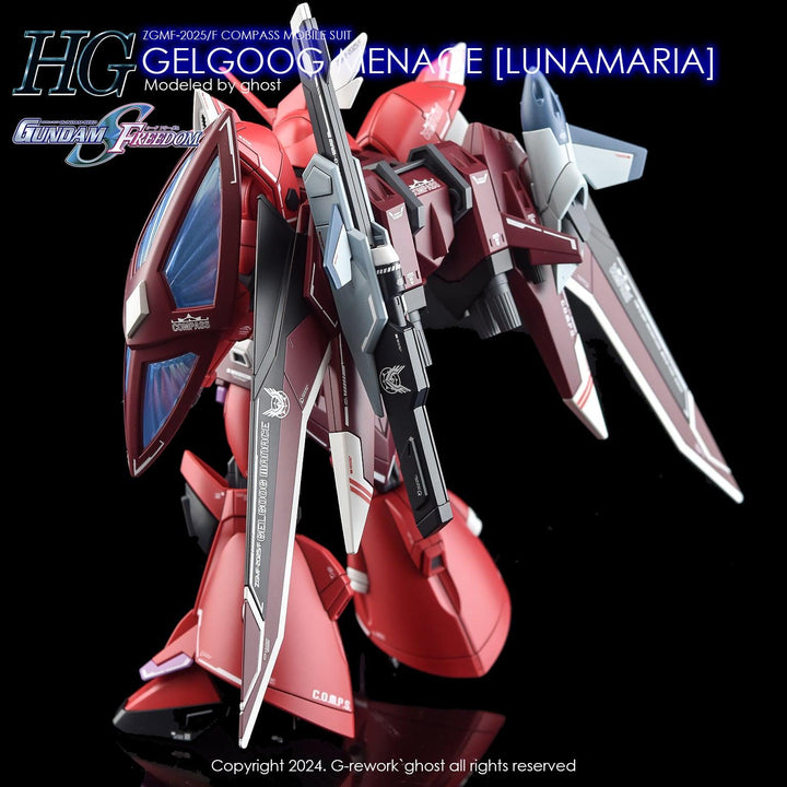 G-Rework Water Decal For HG Gelgoog Menace - A-Z Toy Hobby