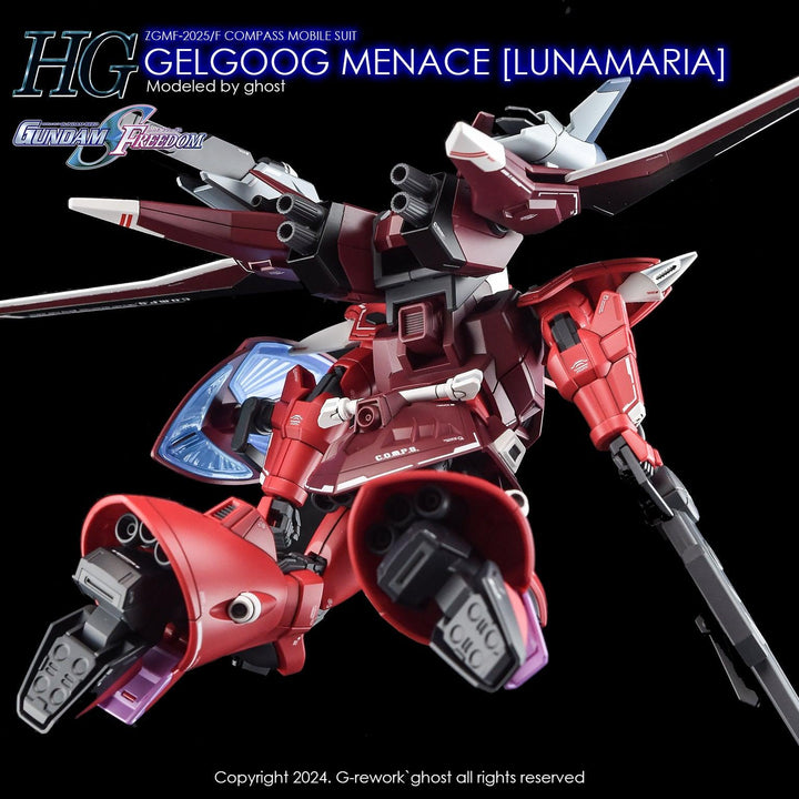 G-Rework Water Decal For HG Gelgoog Menace - A-Z Toy Hobby