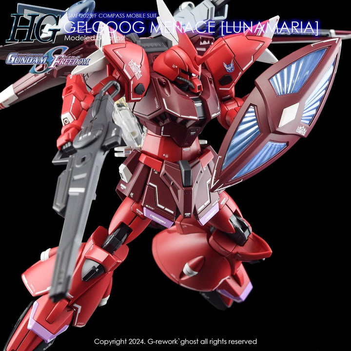 G-Rework Water Decal For HG Gelgoog Menace - A-Z Toy Hobby