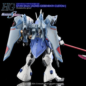 G-Rework Water Decal For HG Gyan Strom - A-Z Toy Hobby