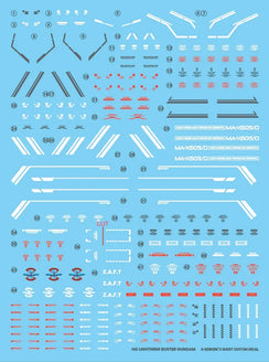 G-Rework Water Decal For HG Lightning Buster - A-Z Toy Hobby