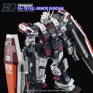 G-Rework Water Decal For HG Full Armor Thunderbolt - A-Z Toy Hobby