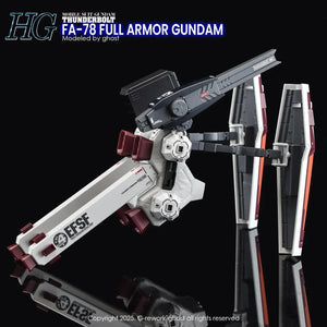 G-Rework Water Decal For HG Full Armor Thunderbolt - A-Z Toy Hobby
