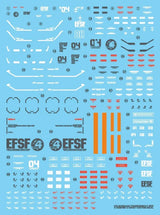 G-Rework Water Decal For HG Full Armor Thunderbolt - A-Z Toy Hobby