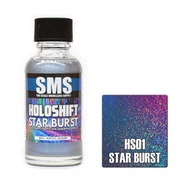 SMS HS01 Holoshift Star Burst (Blue/Purple/Holo) Paint 30ml