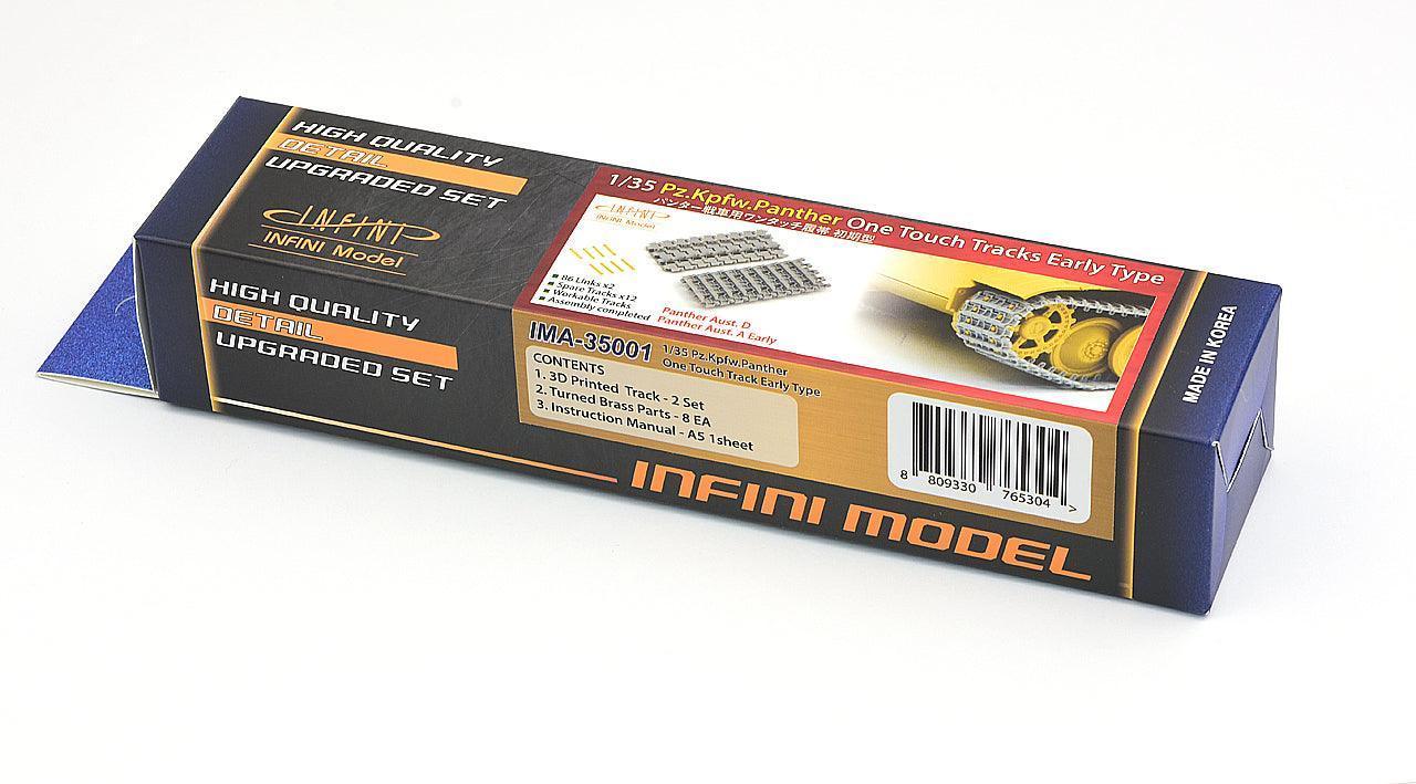 Infini Model Panther One Touch Tracks Early Type 1/35 IMA-35001 - A-Z Toy Hobby