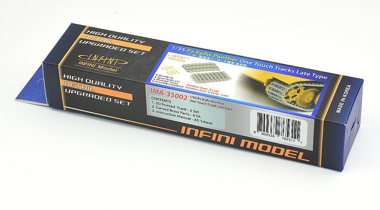 Infini Model Panther One Touch Tracks Late Type 1/35 IMA-35002 - A-Z Toy Hobby