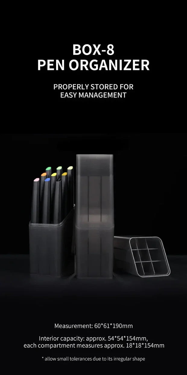 DSPIAE Marker Storage Box BOX-8 - A-Z Toy Hobby