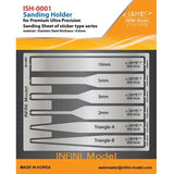 Infini Model Sanding Holder (for Premium Ultra Precision Sanding Sheet of Sticker Type) ISH-0001 - A-Z Toy Hobby