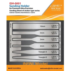Infini Model Sanding Holder (for Premium Ultra Precision Sanding Sheet of Sticker Type) ISH-0001 - A-Z Toy Hobby