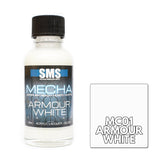 SMS MC01 Mecha Color Armour White Paint 30ml