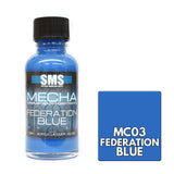 SMS MC03 Mecha Color Federation Blue Paint 30ml