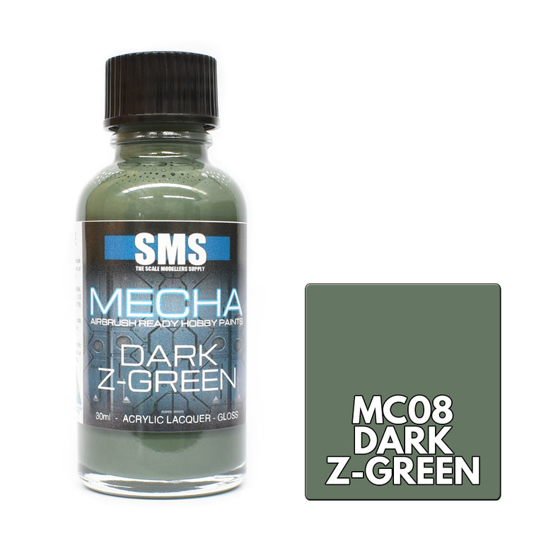 SMS MC08 Mecha Color Dark Z-Green Paint 30ml