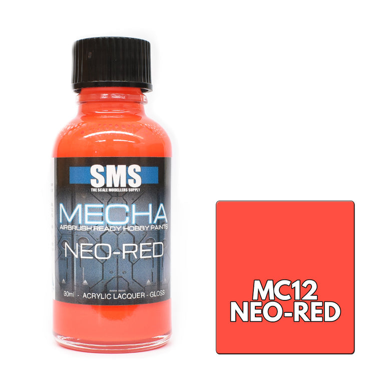 SMS MC12 Mecha Color Neo Red Paint 30ml